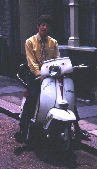 Denis on Scooter